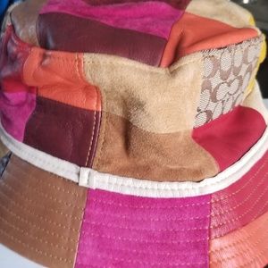 coach patchwork hat